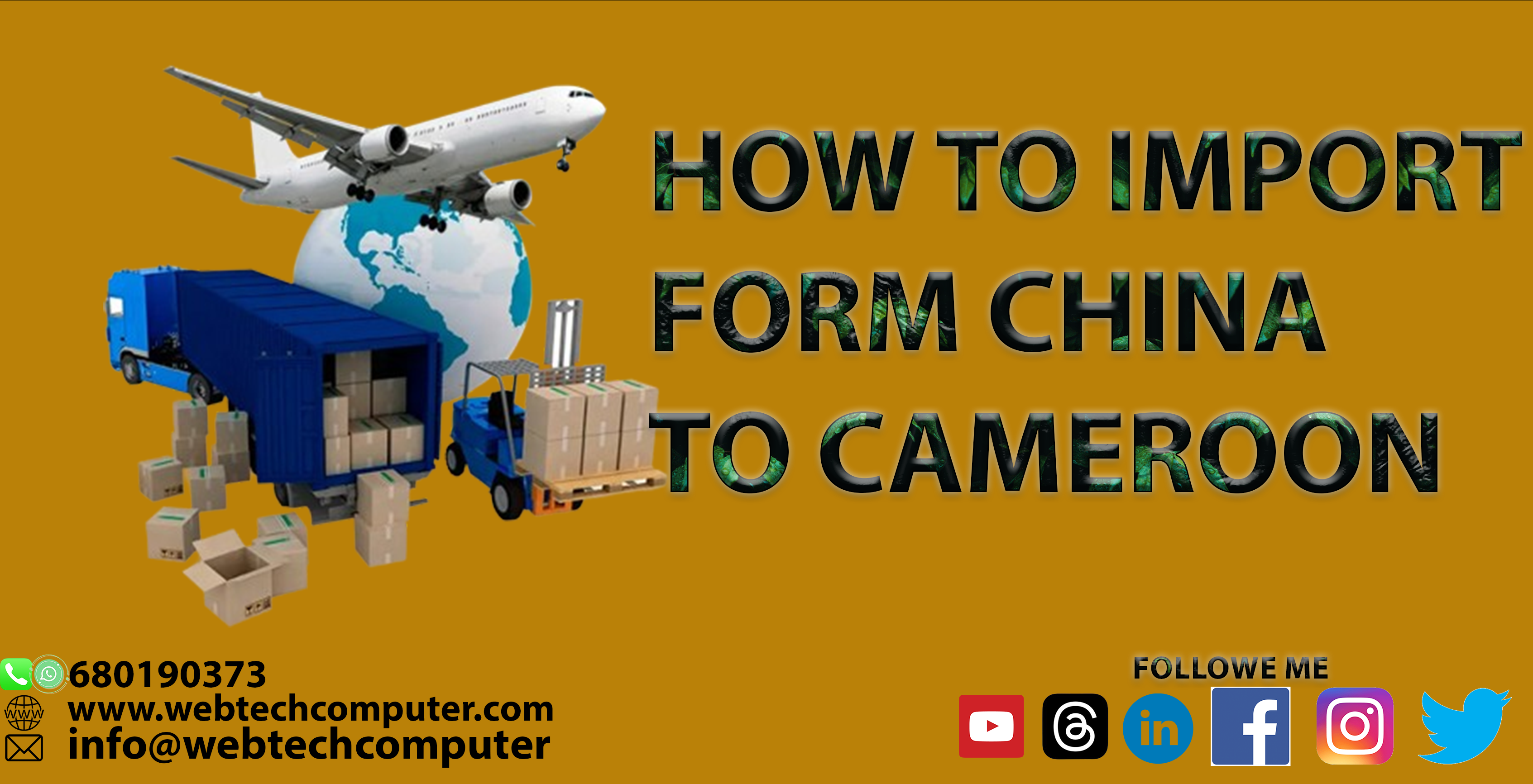 How To Import From China Alibaba To Cameroon